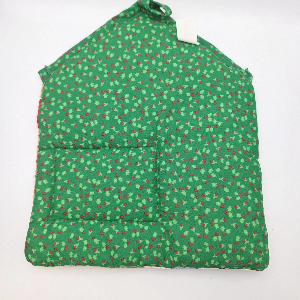 Christmas Pet Shop Potholder Hot Pad Oven Mitt Festive‎ Holiday Kitchen Handmade